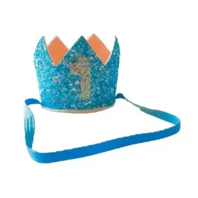 1st Birthday Baby Boy Headband