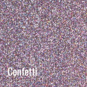 20" Confetti Siser Glitter Heat Transfer Vinyl (HTV)