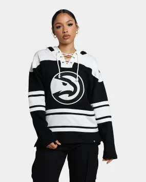 47 Brand Atlanta Hawks Superior Lacer Hoodie Jet Black