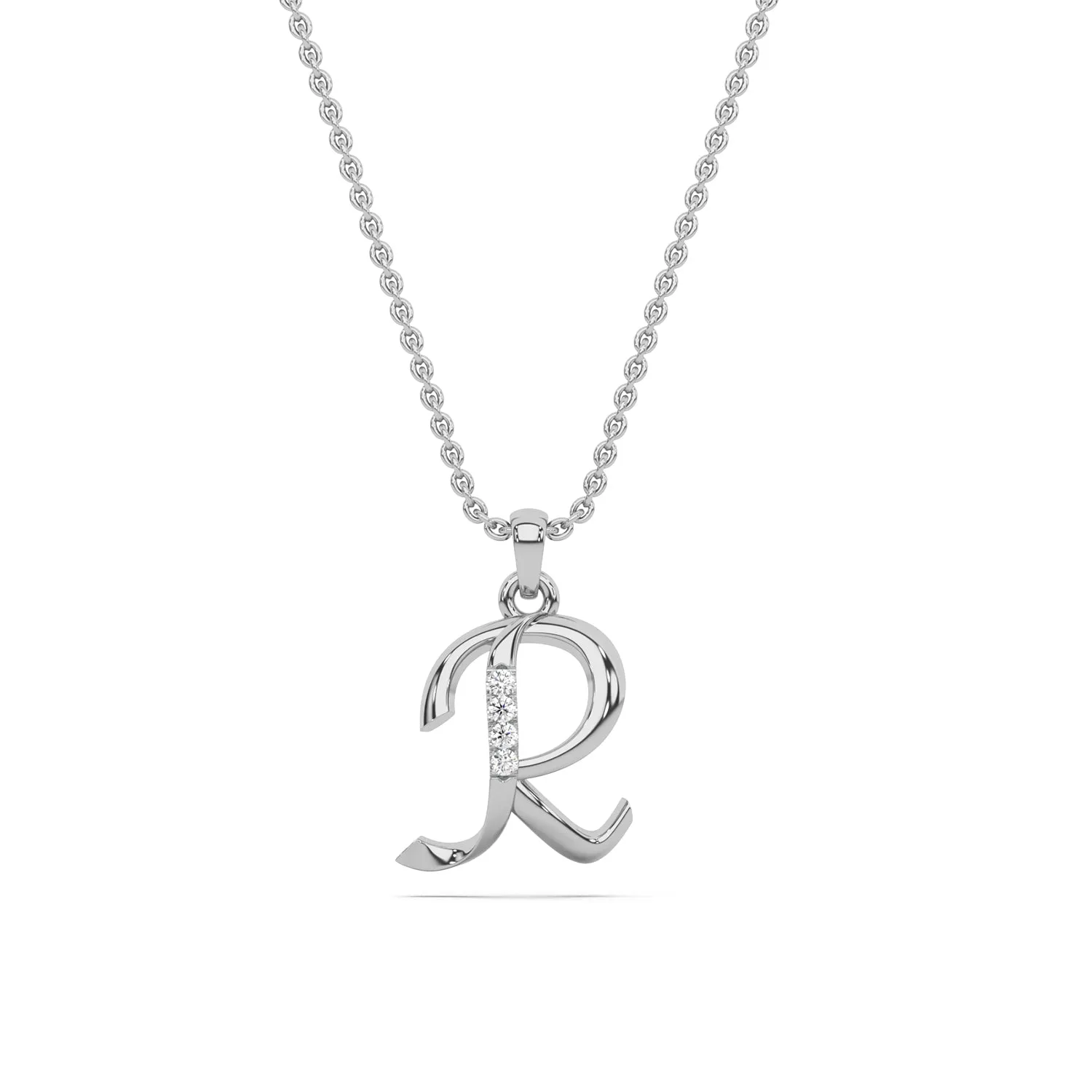 Alphabet R  Unisex Pendant