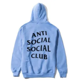 Anti Social Social Club Images Of You Baby Blue Hoodie