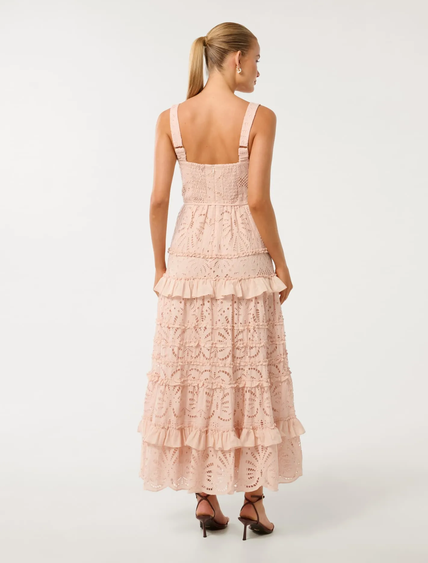 Aurelia Broderie Maxi Dress