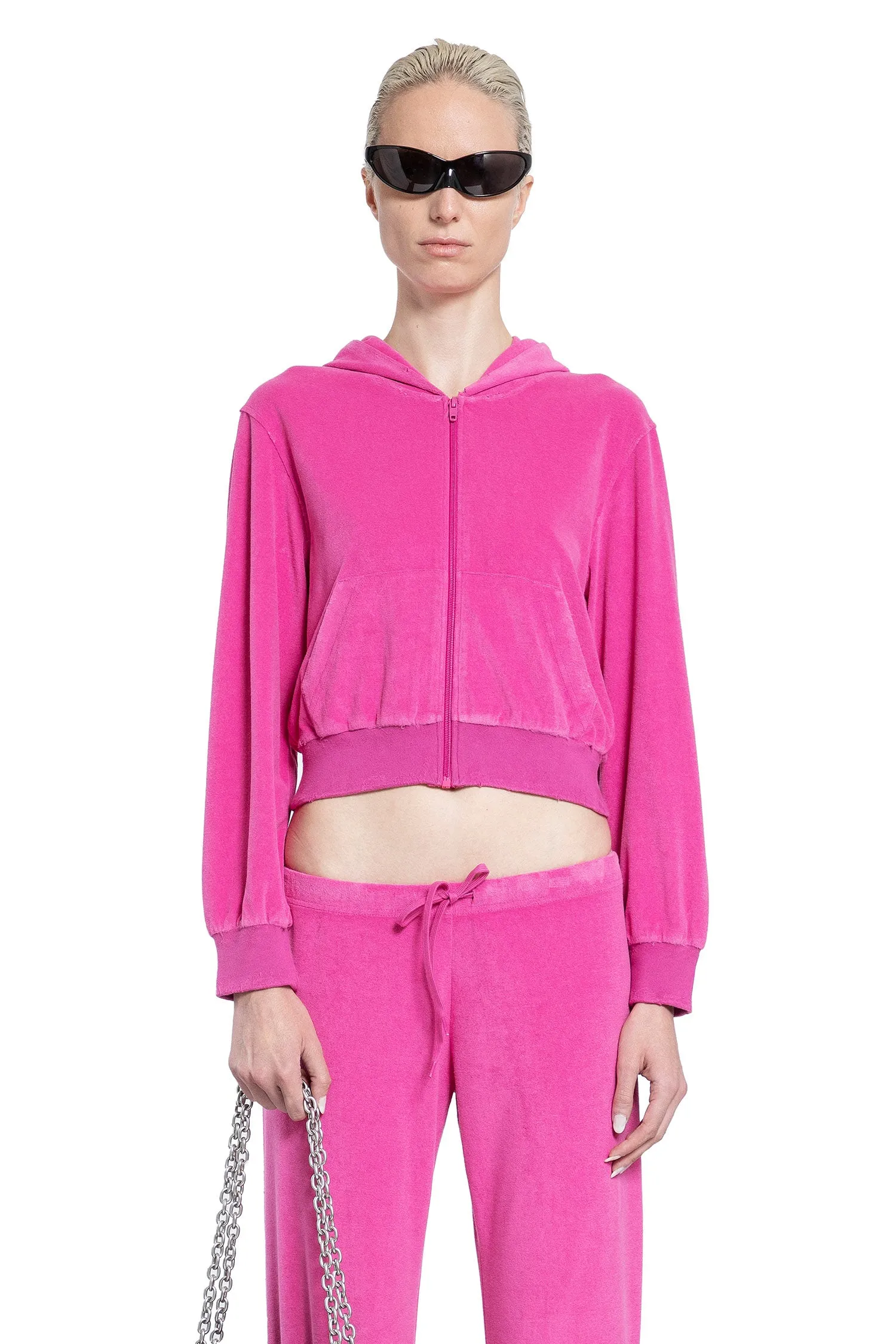 BALENCIAGA WOMAN PINK SWEATSHIRTS