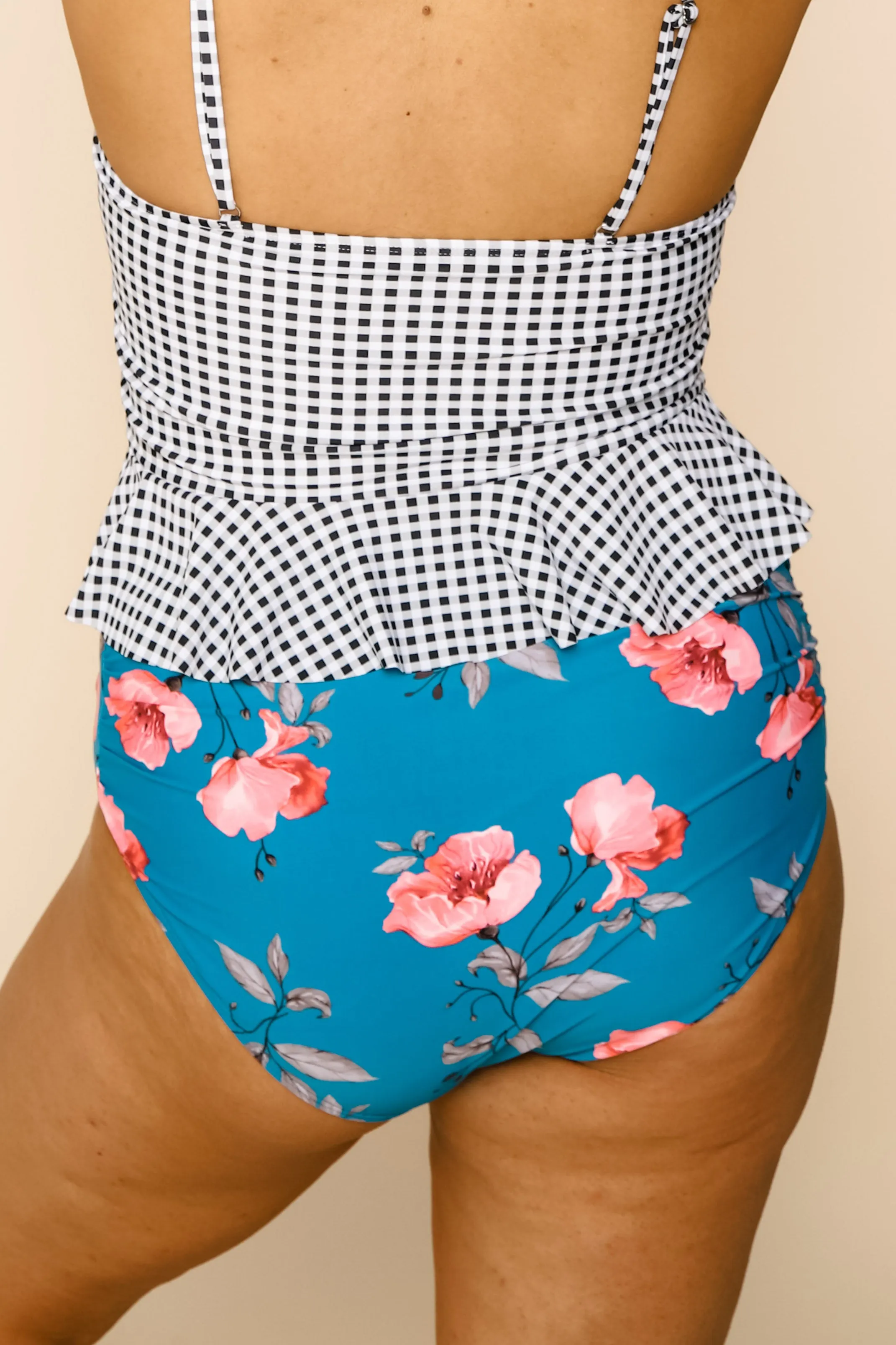 Barefoot Bottom | Blue Floral | Final Sale