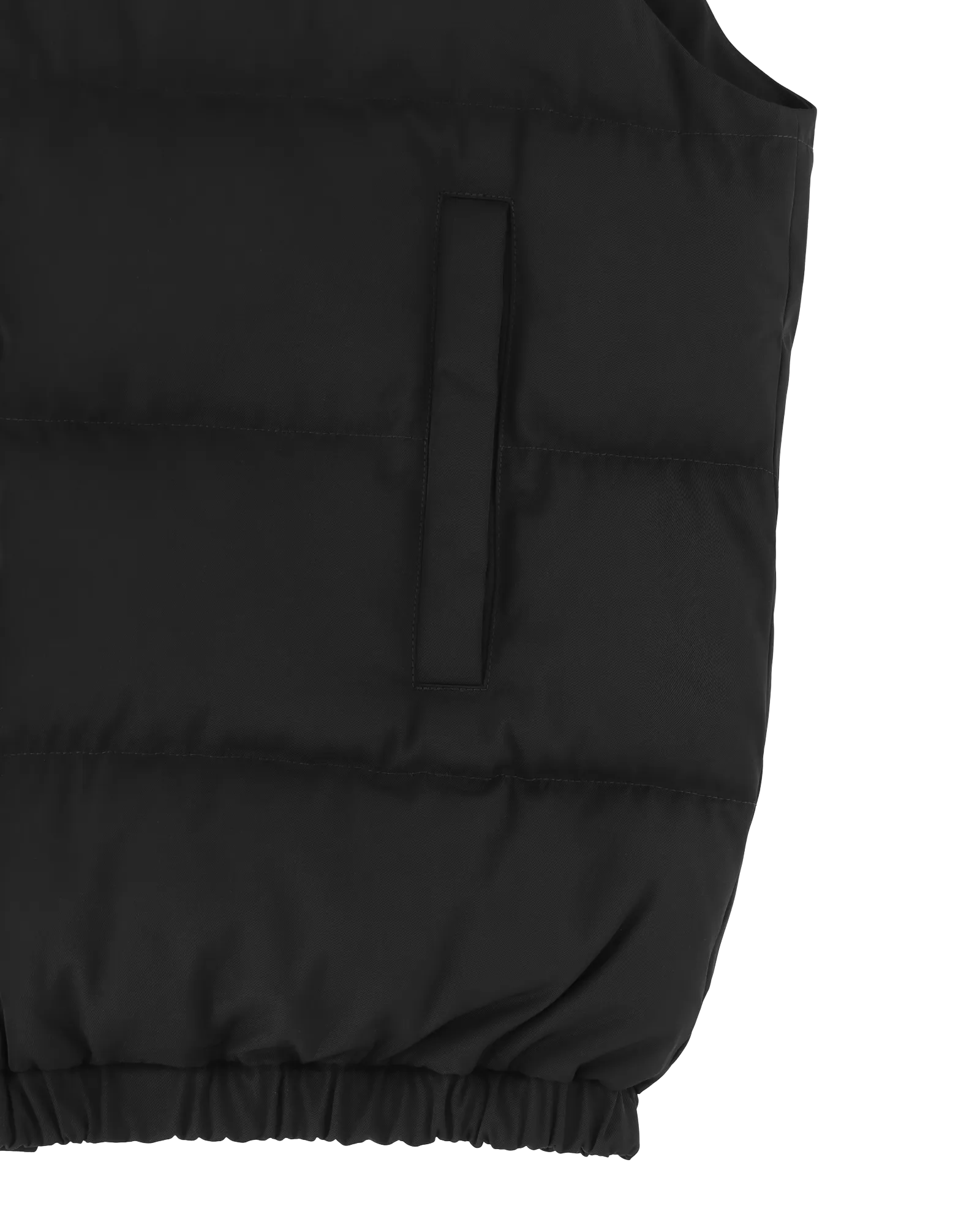 BUCKLE PUFFER VEST -  X