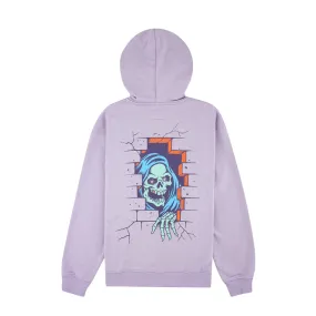 Doomsday Felpa con cappuccio e trasca a marsupio Crush Hoodie YHY0092LIL lilla