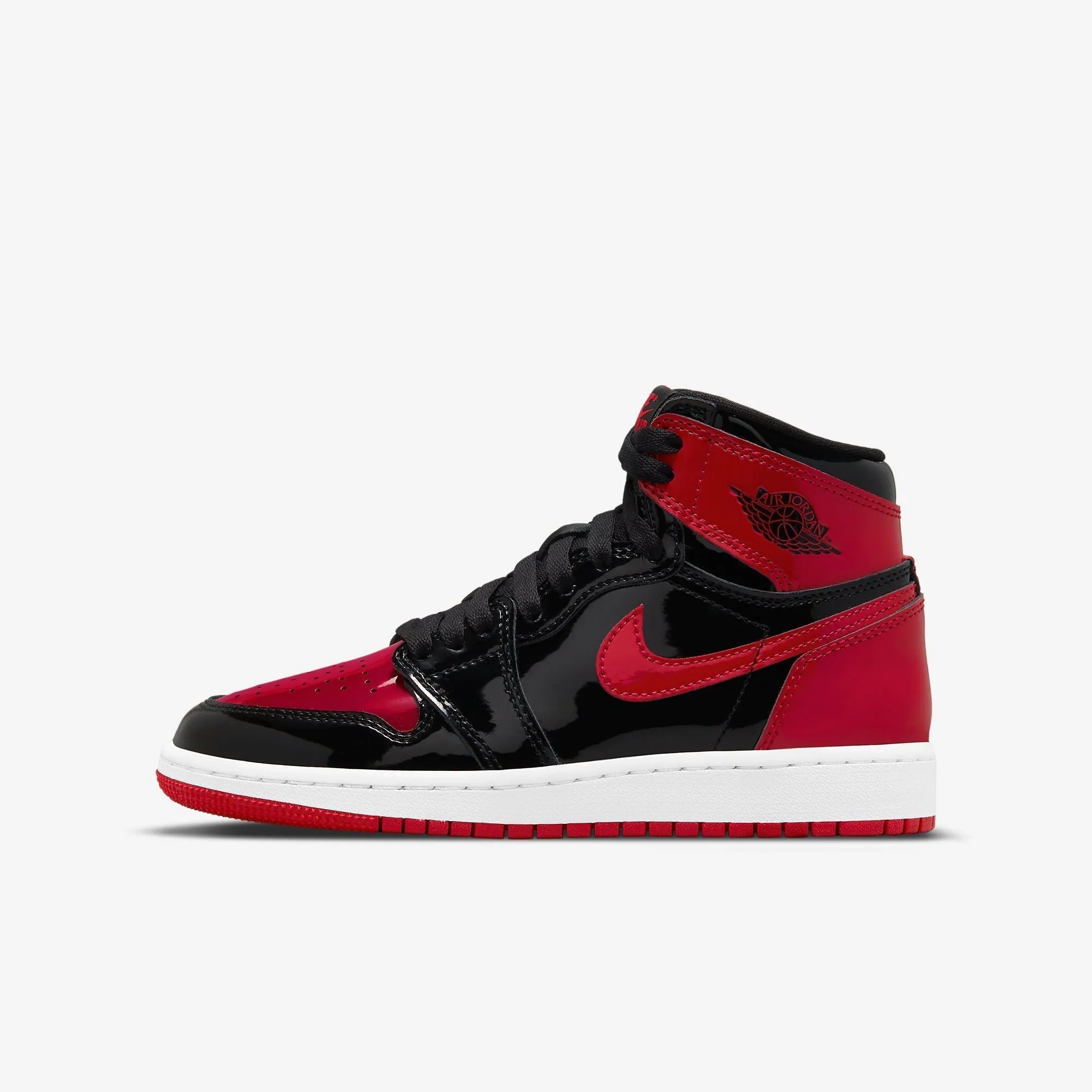 (GS) Air Jordan 1 Retro High OG 'Reimagined Patent Bred / Banned' (2021) 575441-063