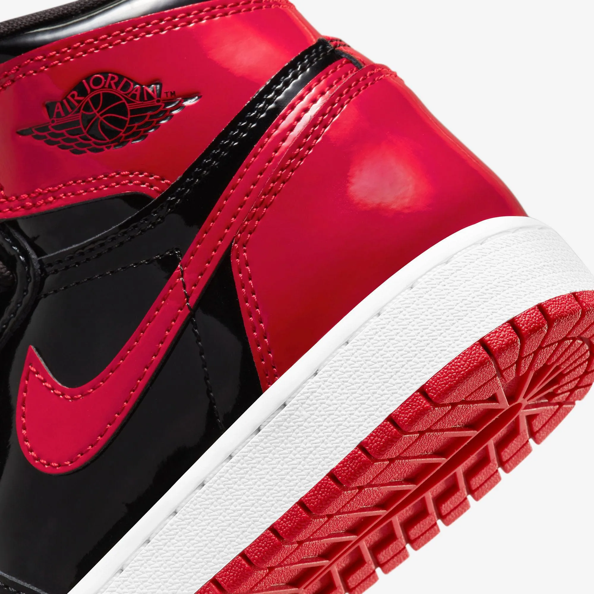 (GS) Air Jordan 1 Retro High OG 'Reimagined Patent Bred / Banned' (2021) 575441-063