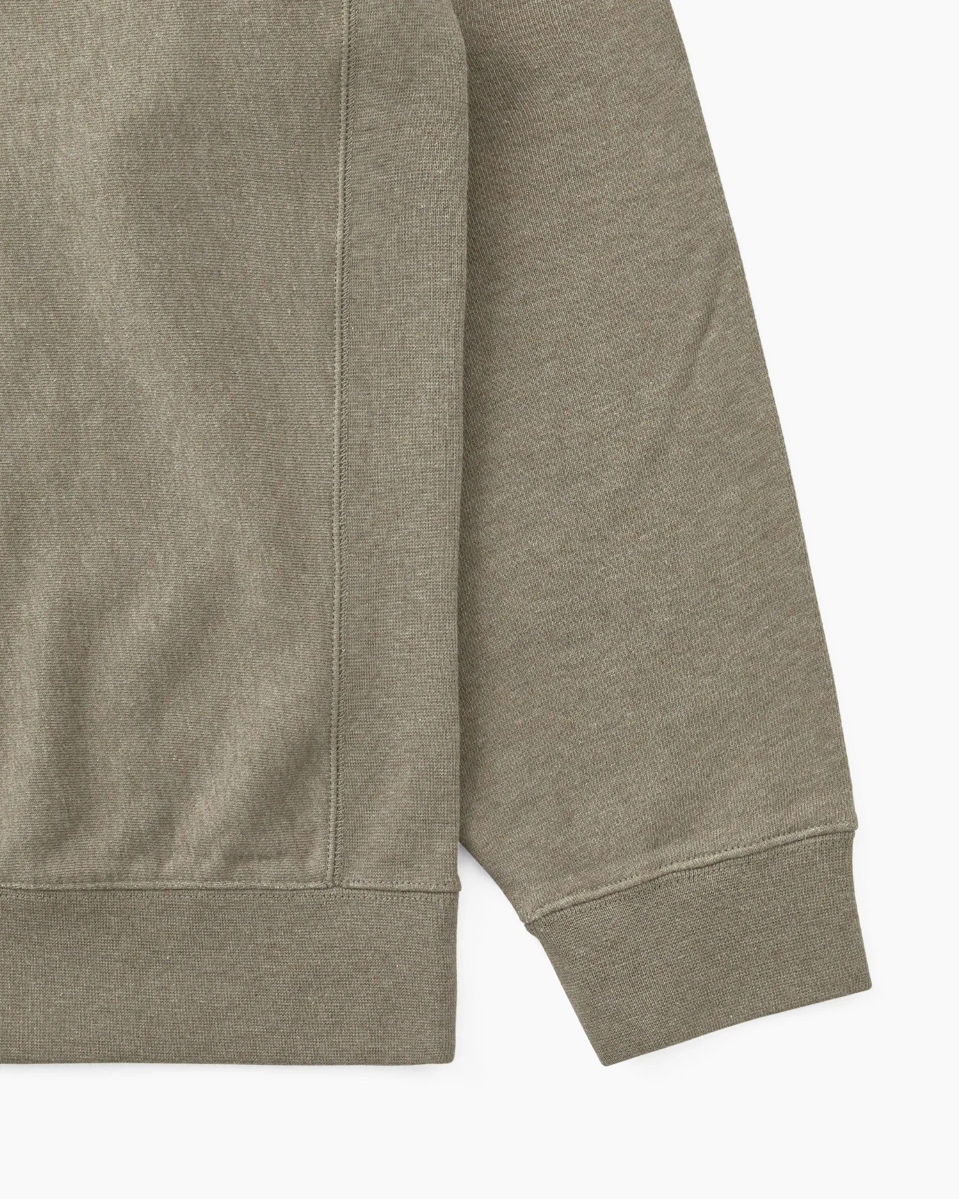 Heather Half Zip Pullover Sage