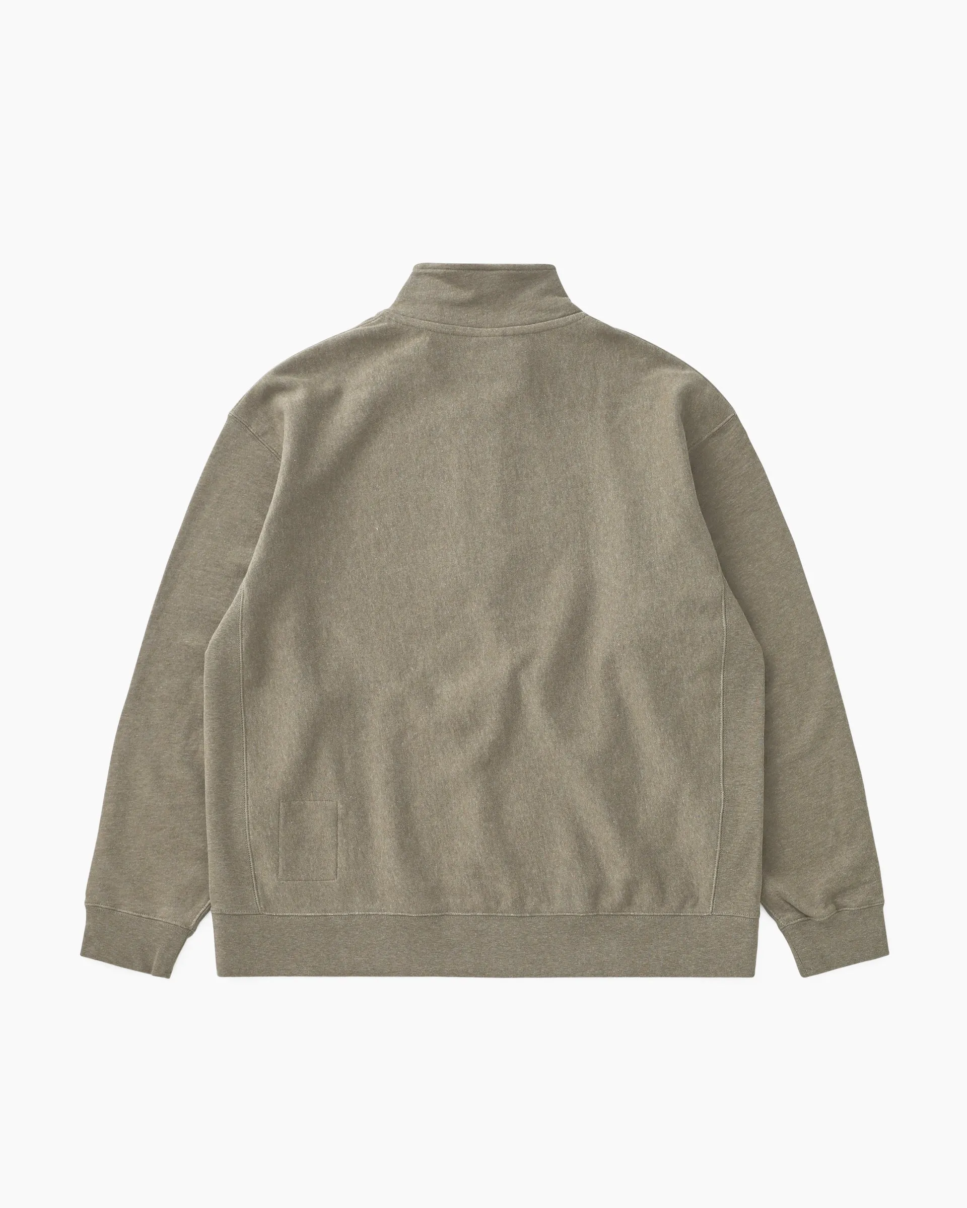 Heather Half Zip Pullover Sage