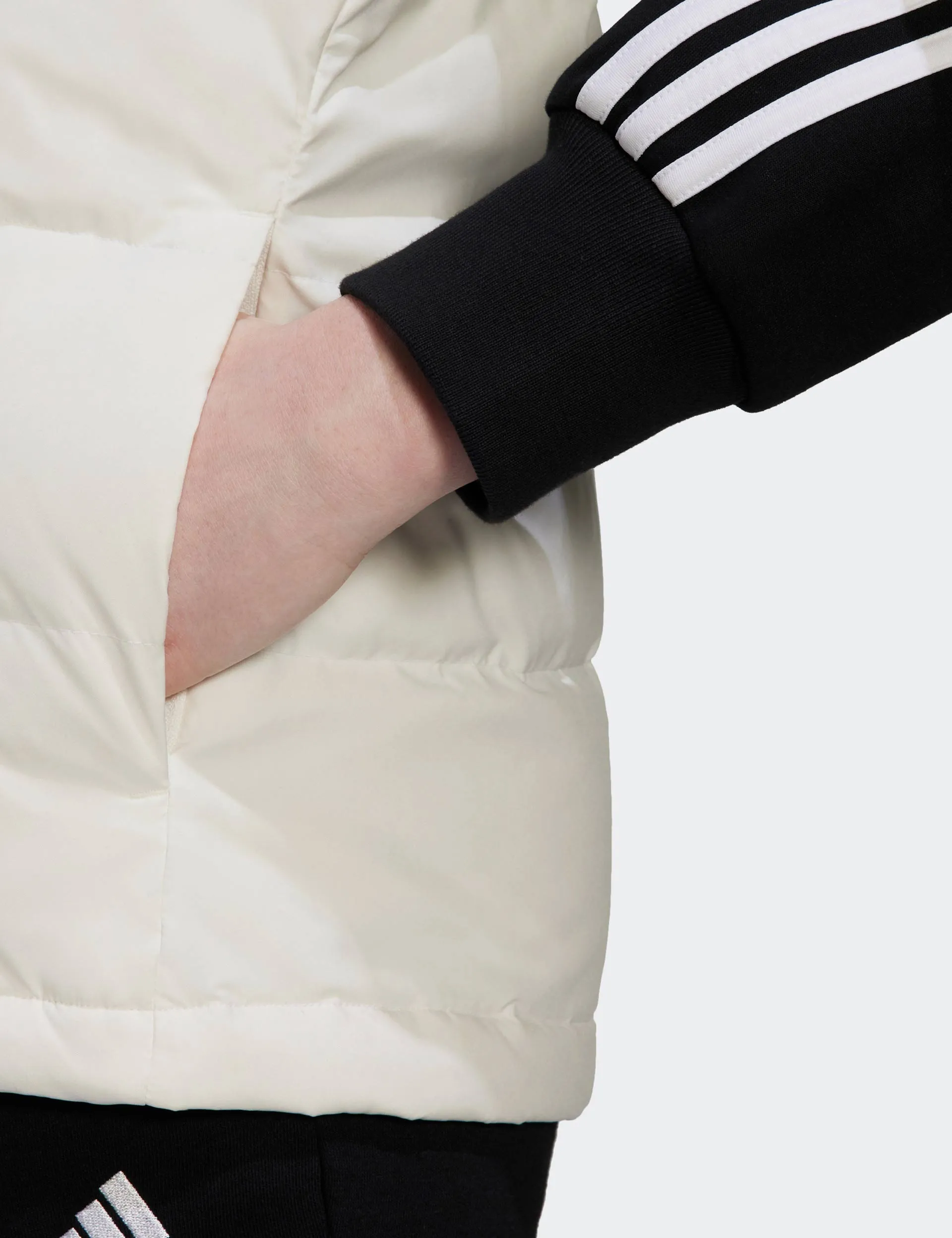 Helionic Down Vest - White