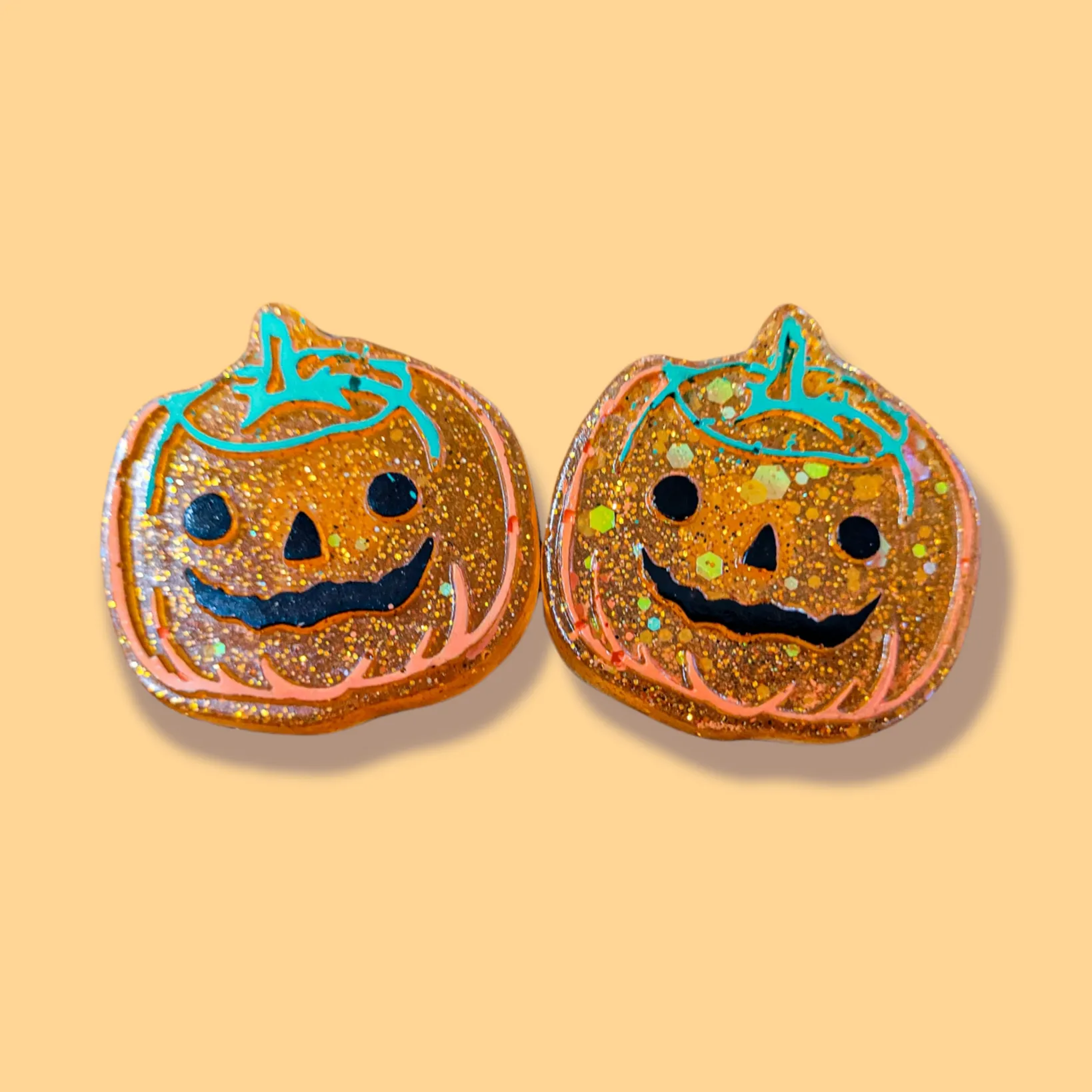 Jack-o-Lanterns - Clip-on Shoe Accessory