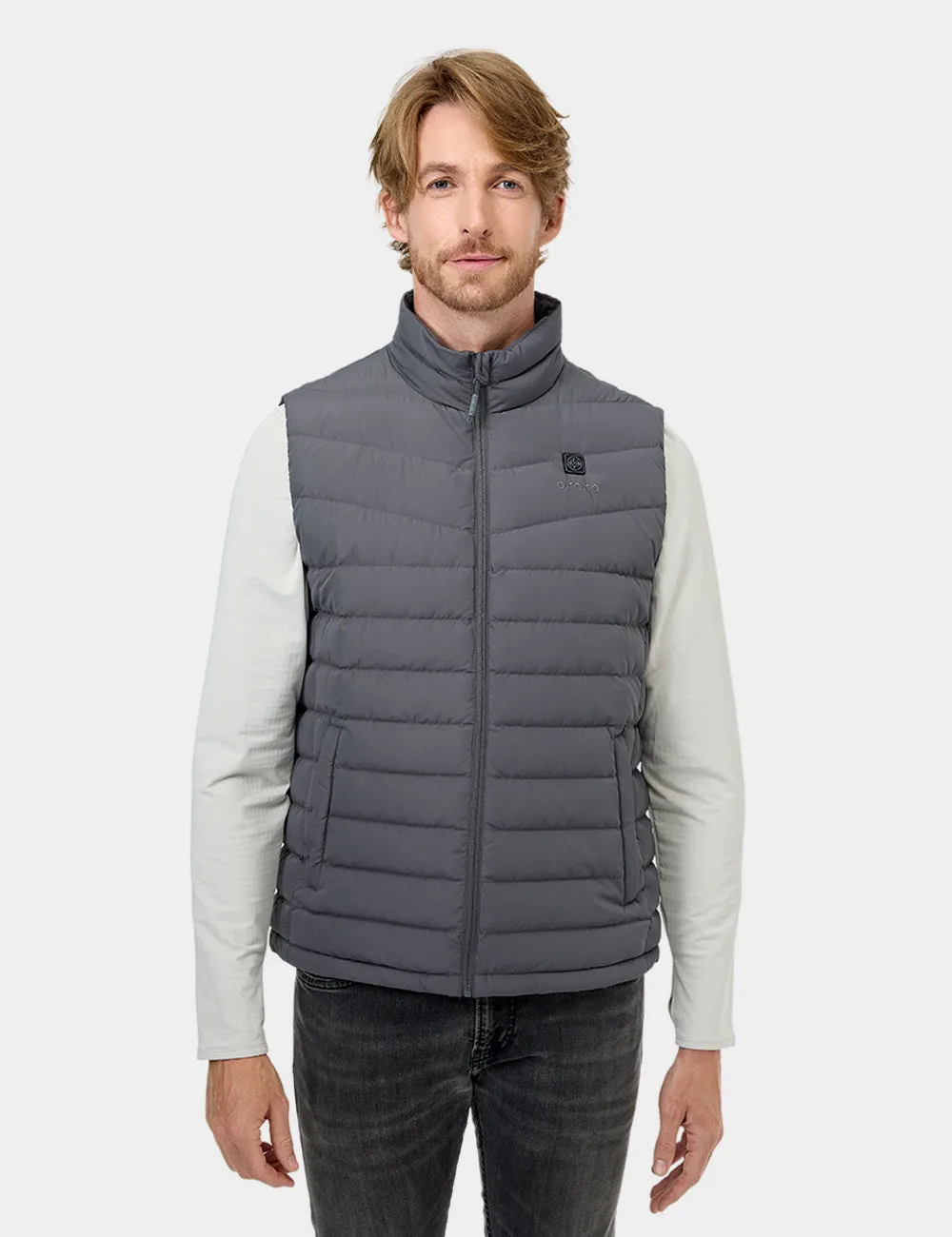 Men's Heated Lightweight Down Vest (Apparel Only)