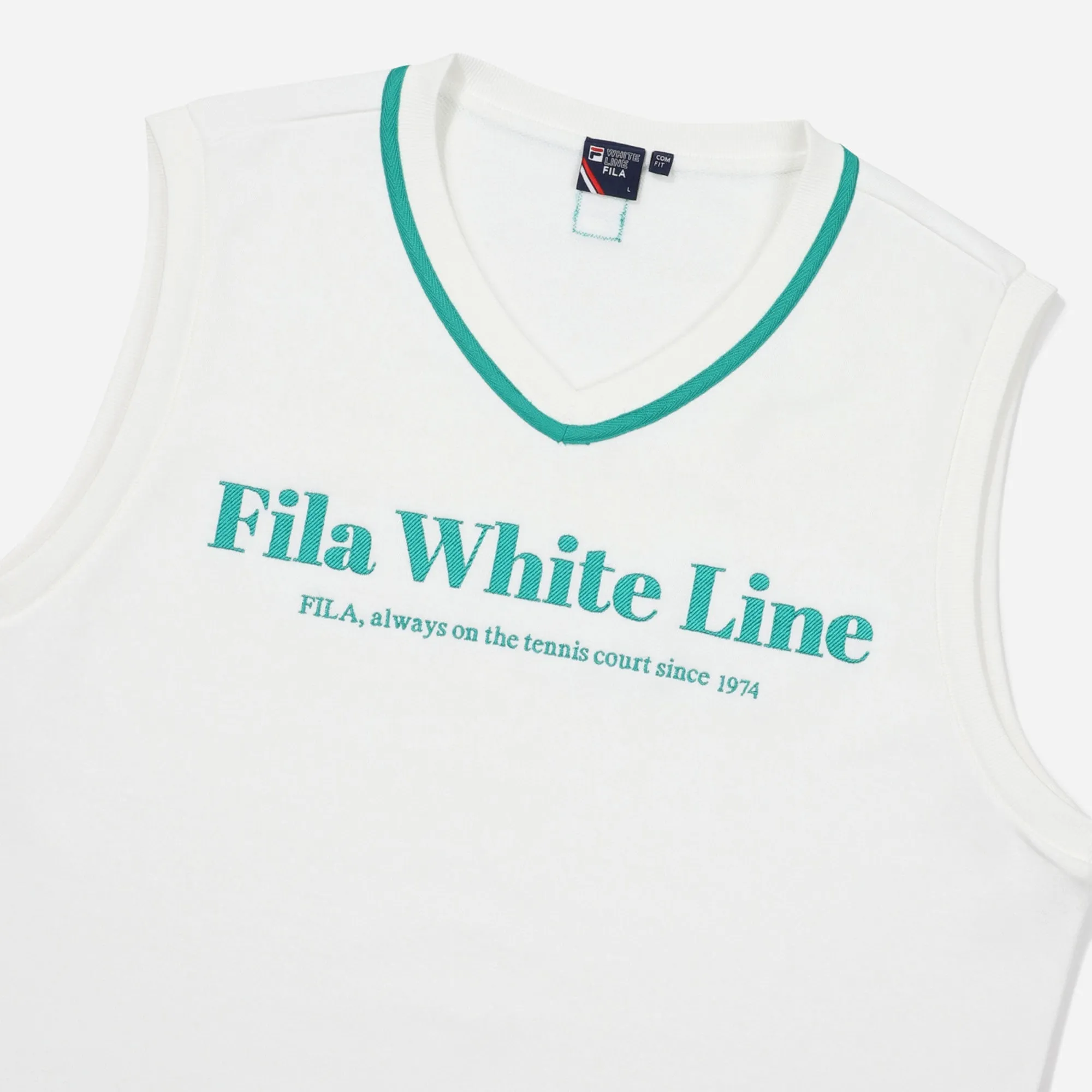 Áo Ghi Lê Thời Trang Unisex Fila Tennis Life Vest - Trắng