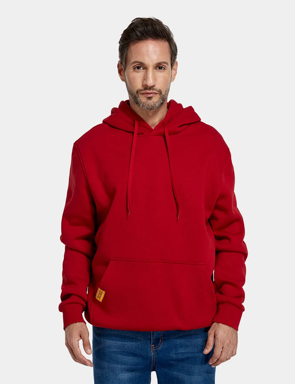 (Open-box) Unisex Heated Pullover Hoodie with Pocket Heating (Battery Set Not Included)