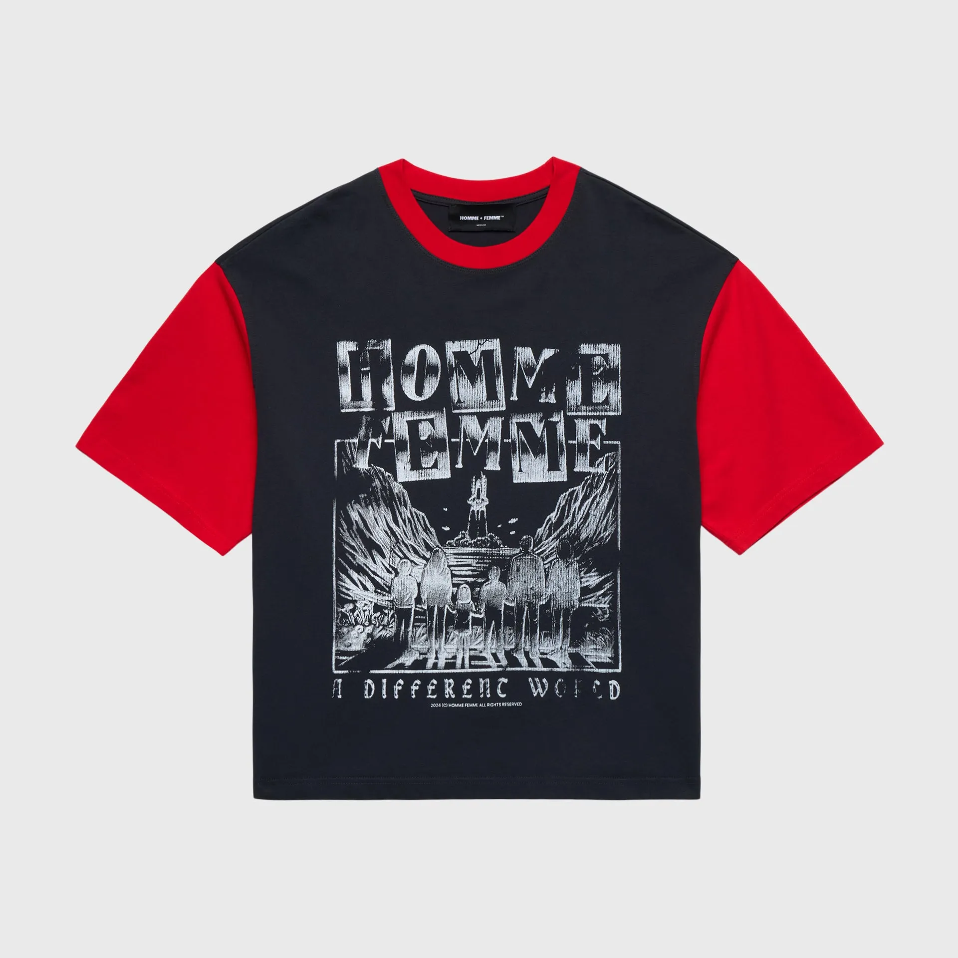 Takeoff Tee Red/Black