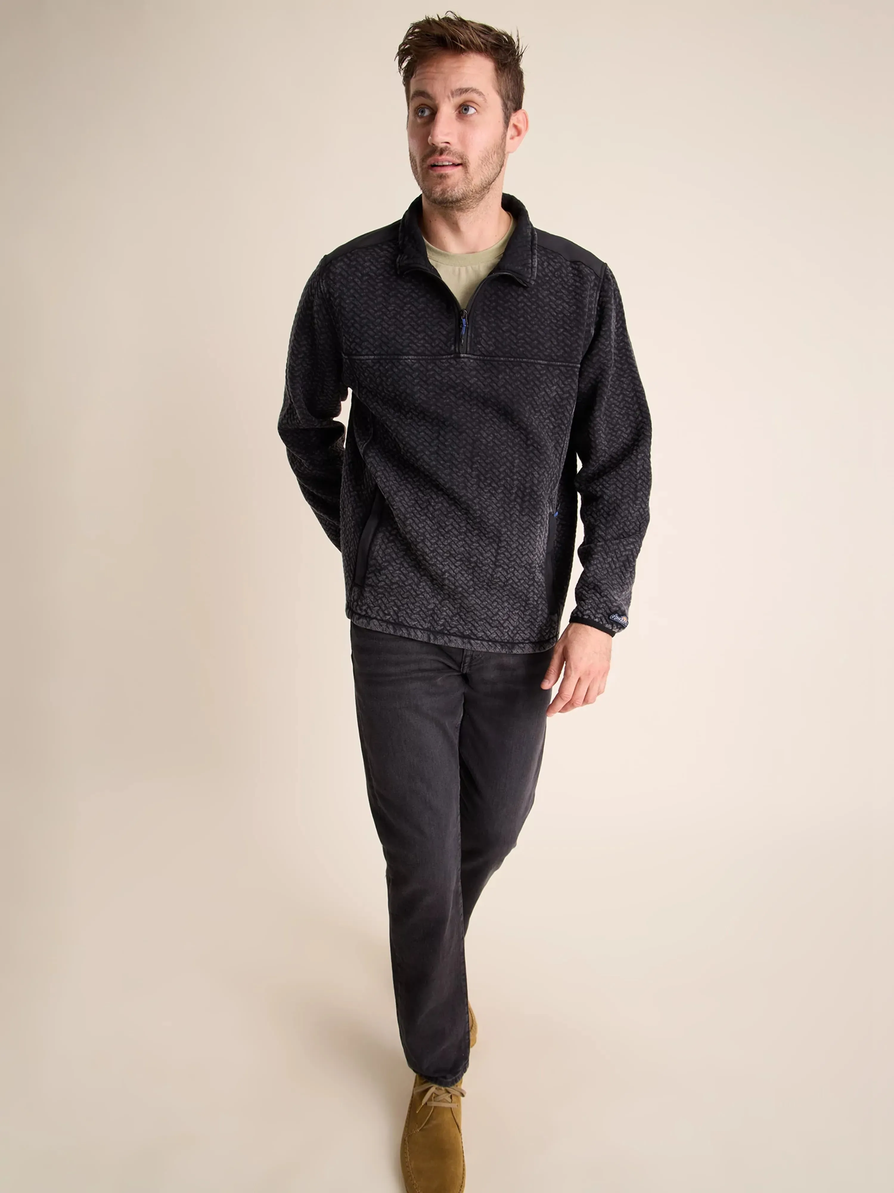 The Back to Basic (Quilted Quarter-Zip)