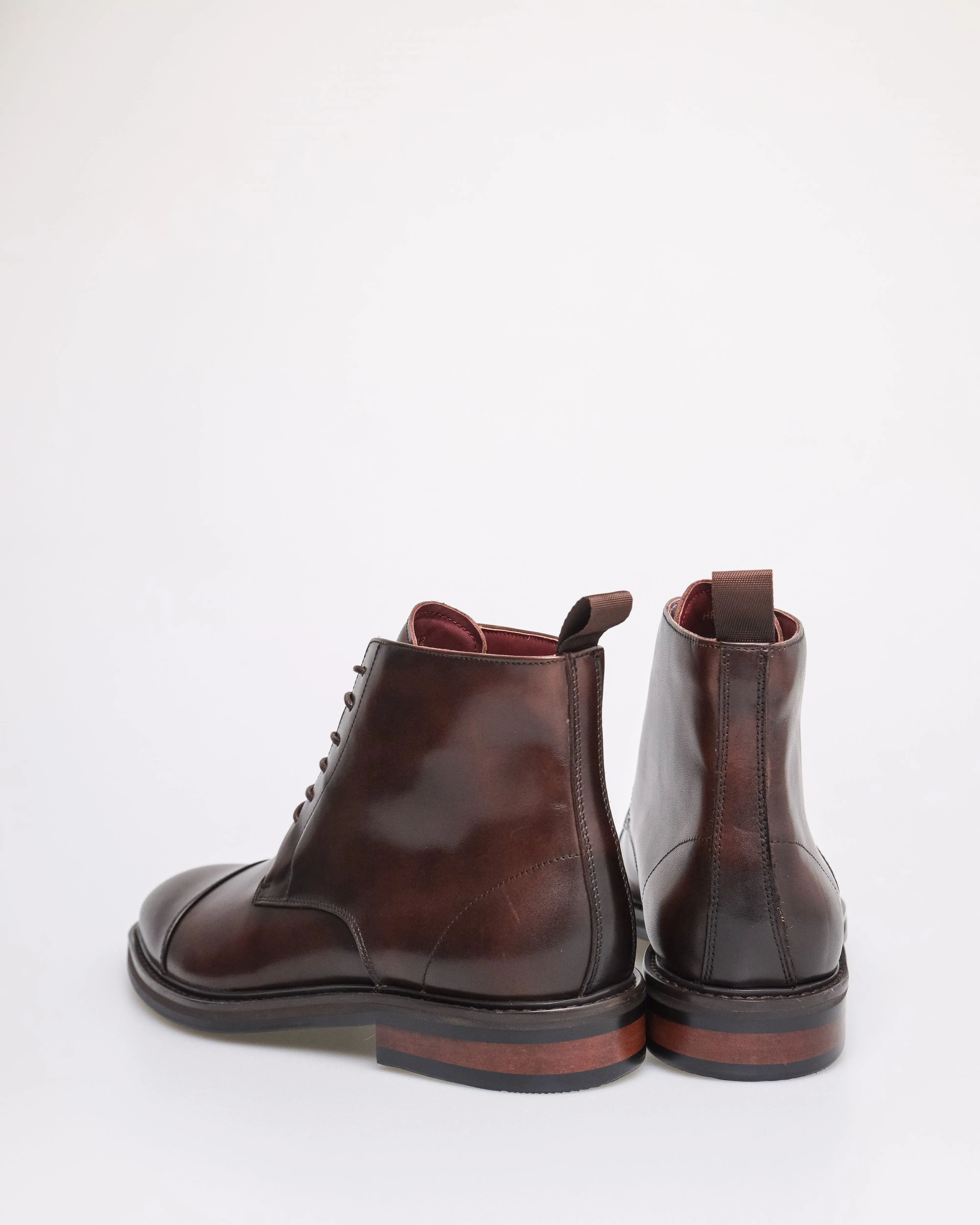 Tomaz HF068 Men's Derby Boots (Coffee)