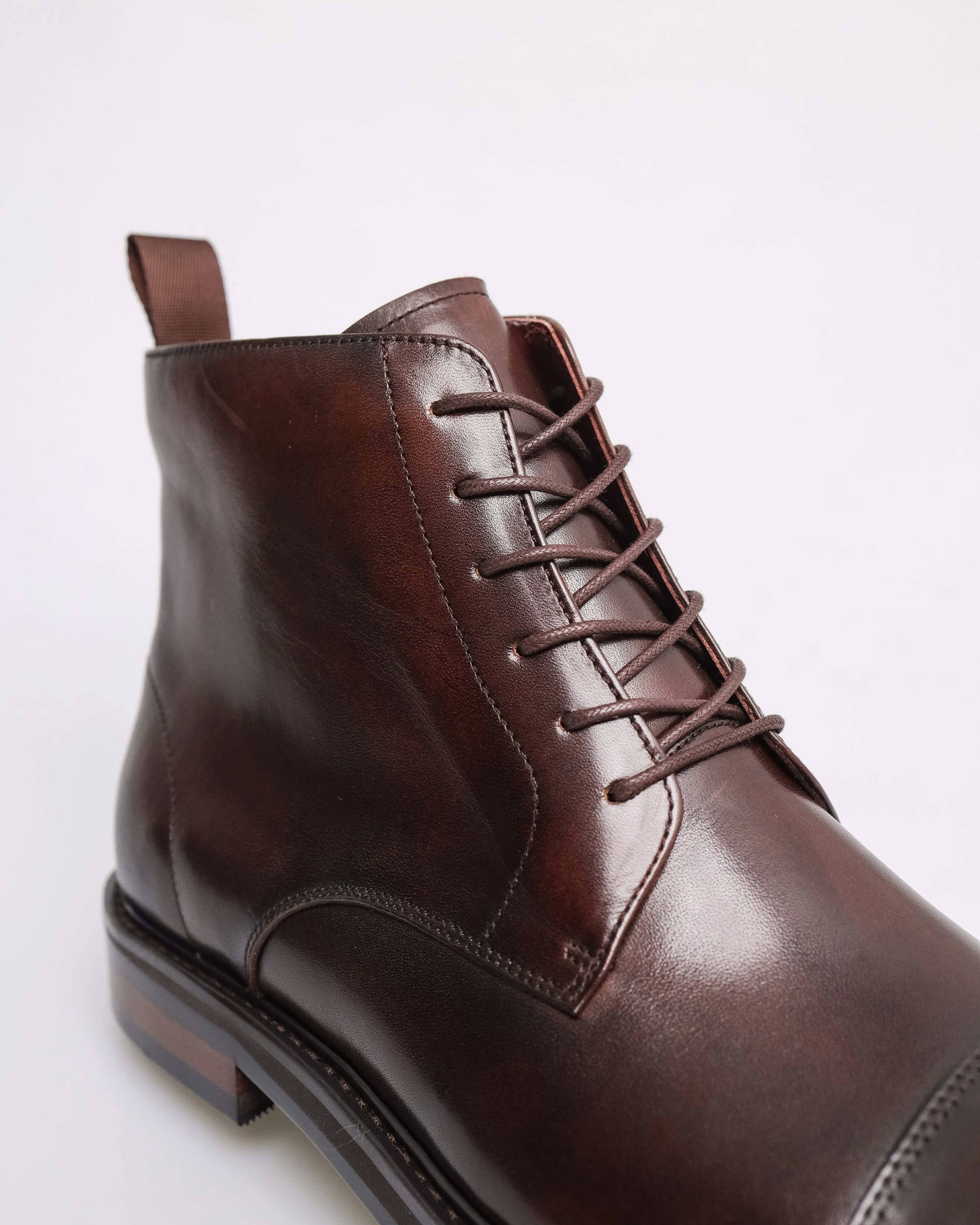 Tomaz HF068 Men's Derby Boots (Coffee)