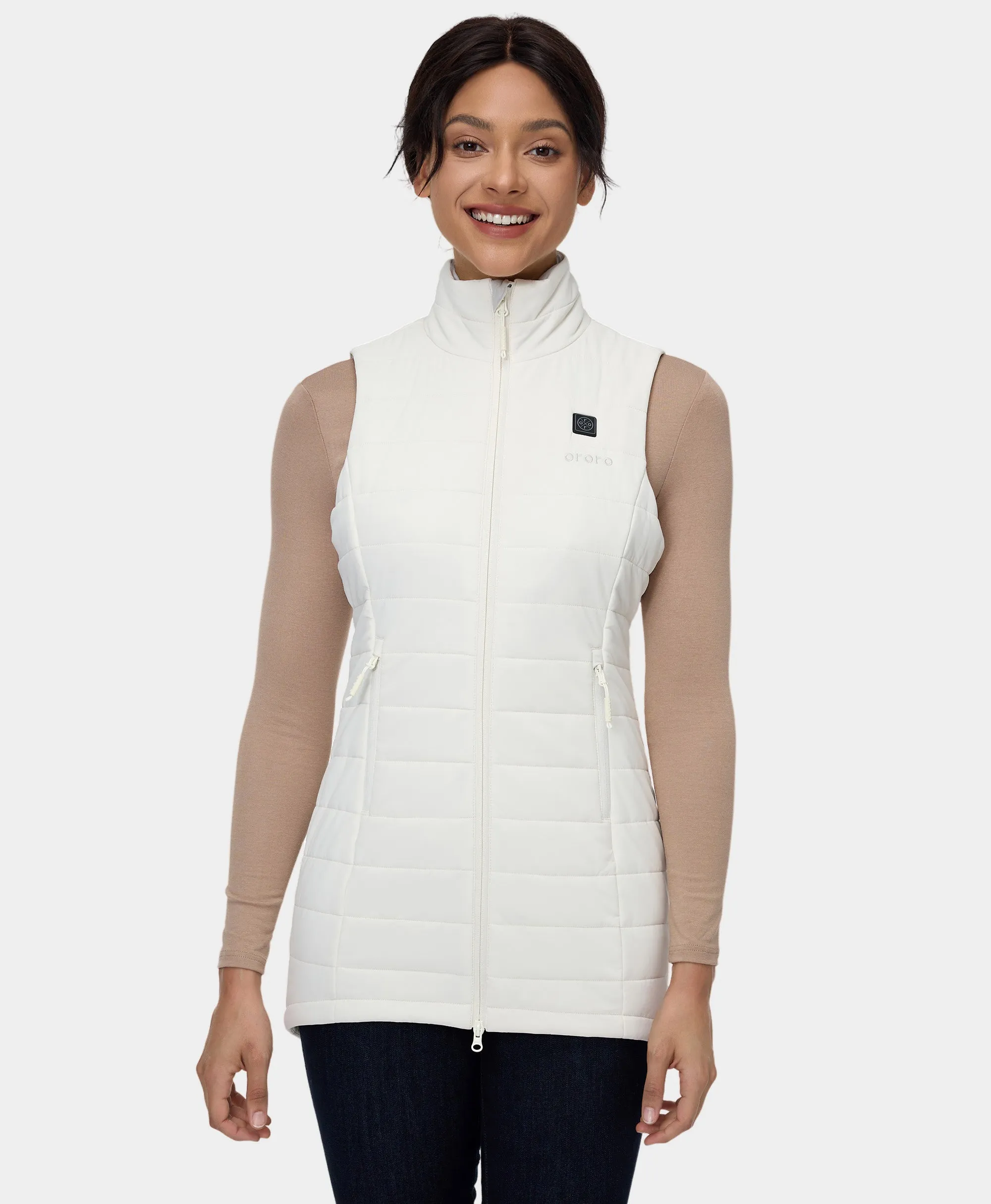 Tribeca Women's Heated Long Puffer Vest (Apparel Only)