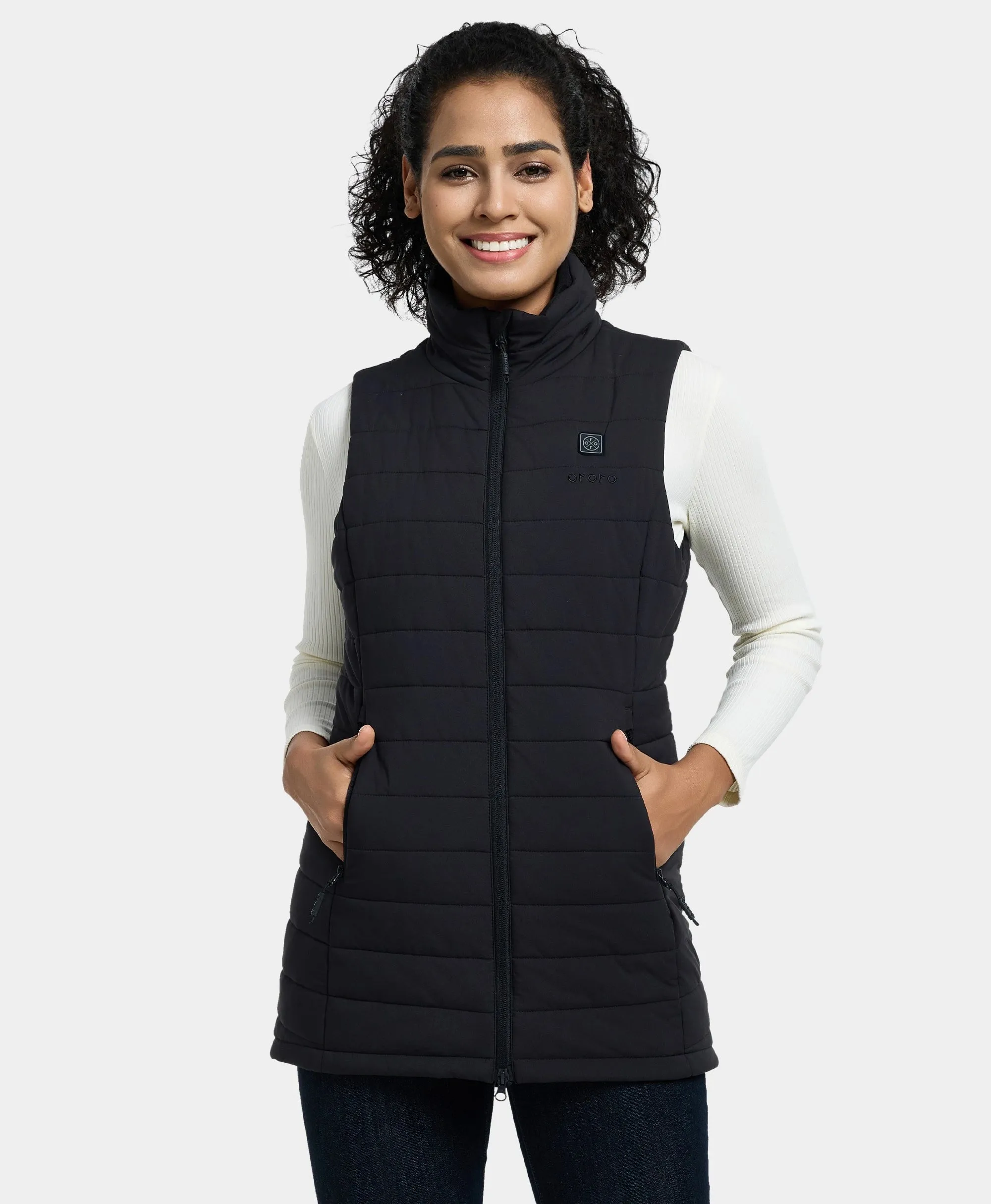 Tribeca Women's Heated Long Puffer Vest (Apparel Only)