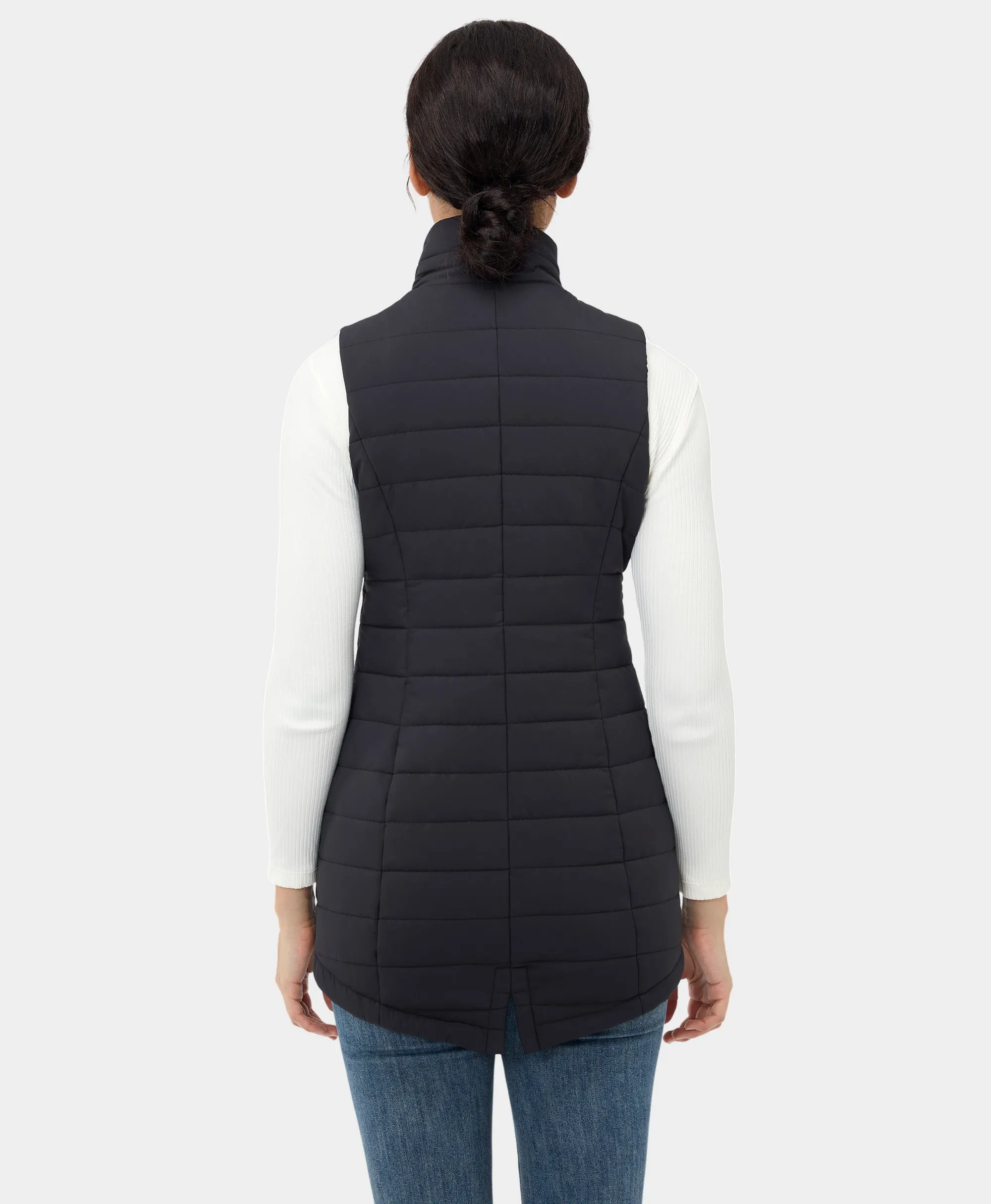 Tribeca Women's Heated Long Puffer Vest (Apparel Only)