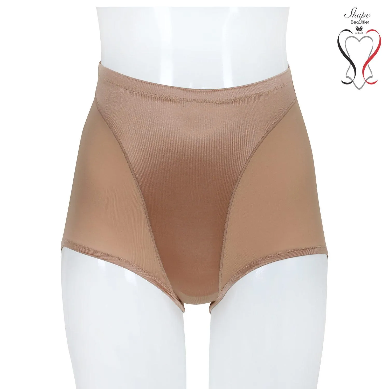 Wacoal Shapewear Hips กางเกงกระชับหน้าท้อง รุ่น WY1128 สีโอวัลติน (OT)