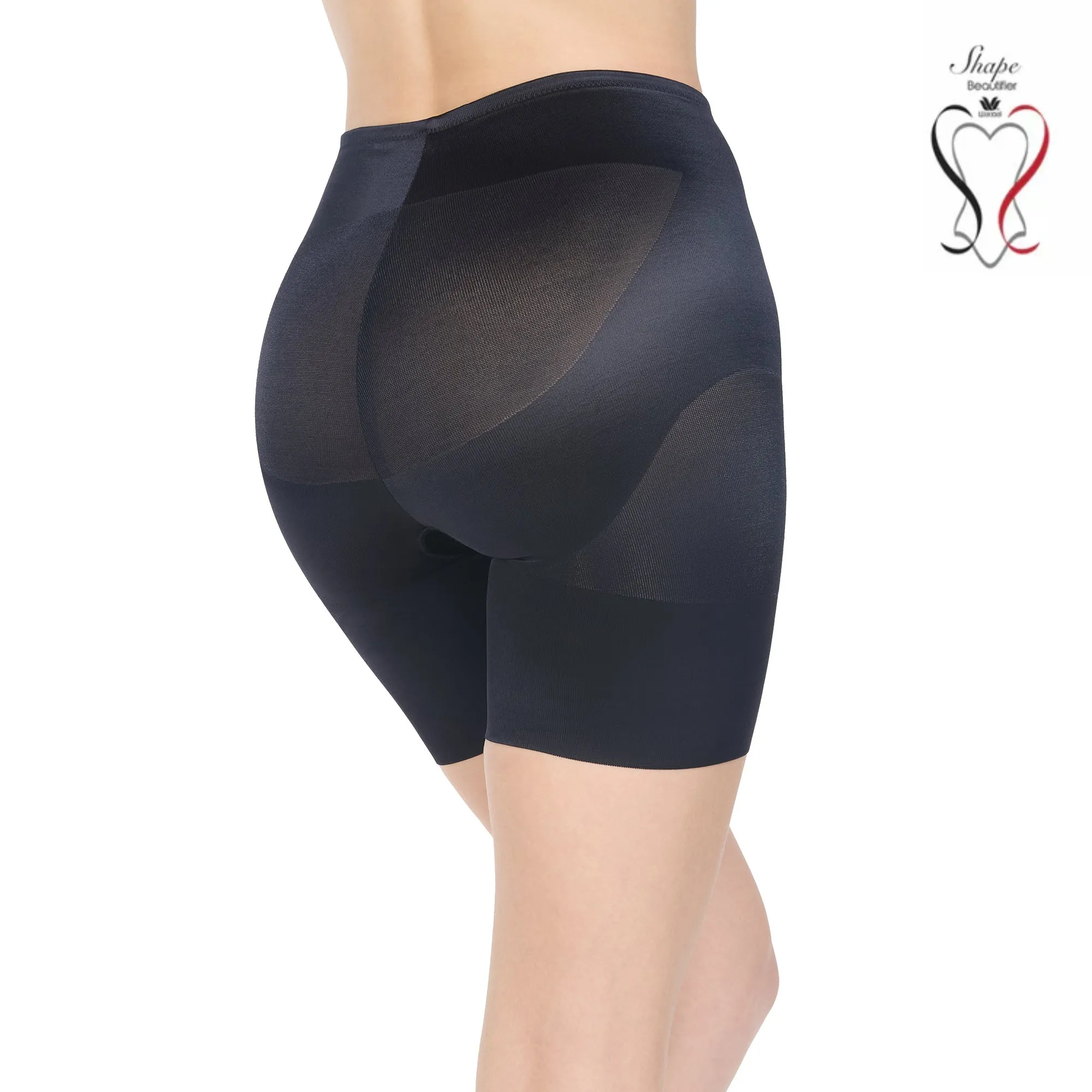 Wacoal Shapewear Stay กางเกงกระชับหน้าท้อง ยกสะโพก รุ่น WG4131 สีดำ (BL)